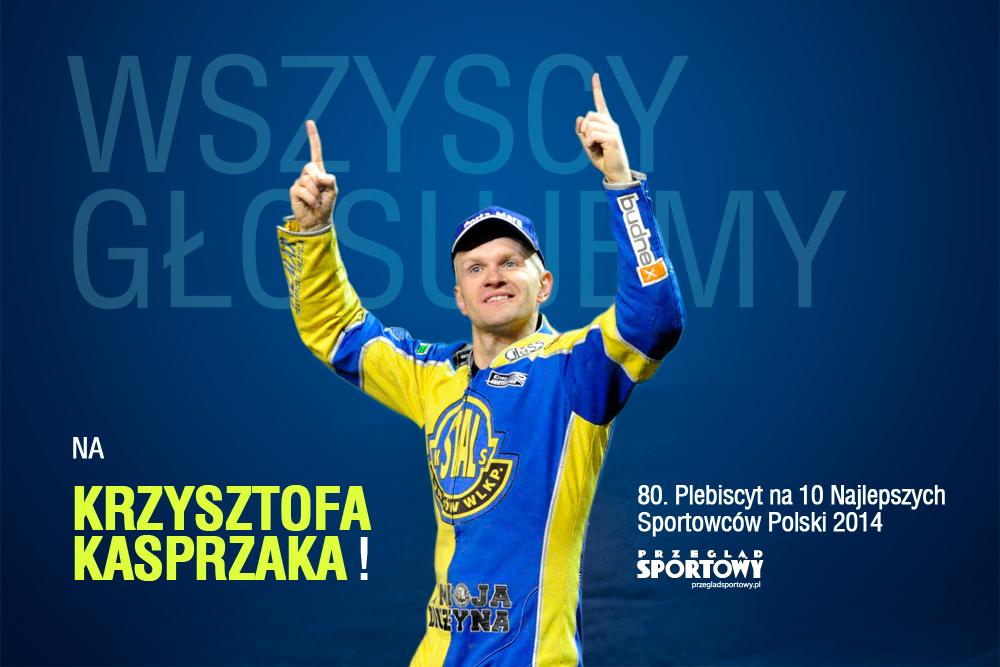 Głosujemy na Krzysztofa Kasprzaka!