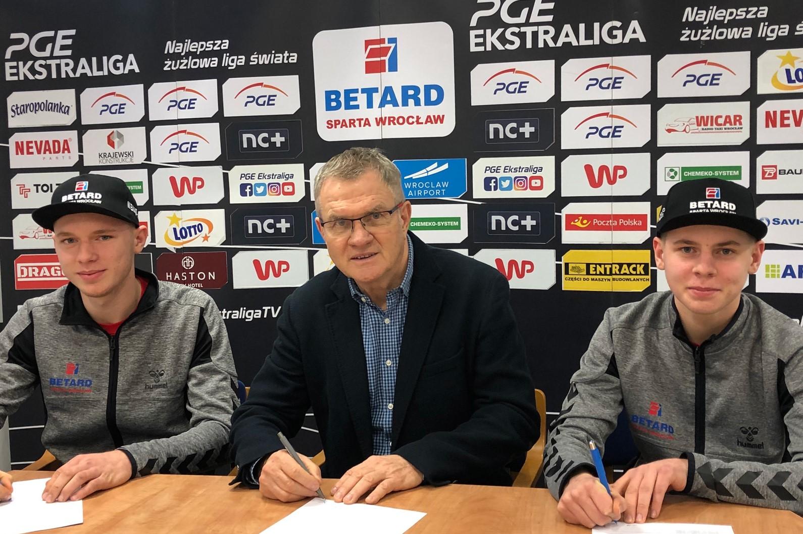 Bracia Curzytek nowymi zawodnikami BETARD Sparty Wrocław