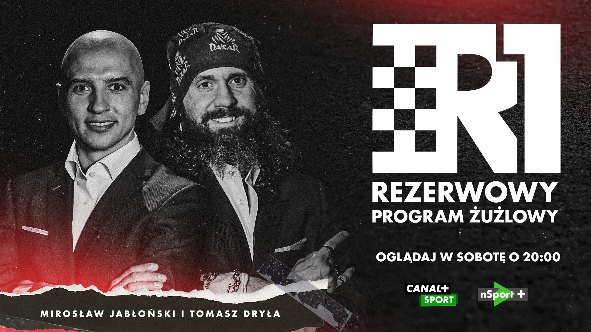 Tomasz Gollob i Robert Kubica w “R1. Rezerwowym Programie Żużlowym” (16.05.2020, godz. 20:00)