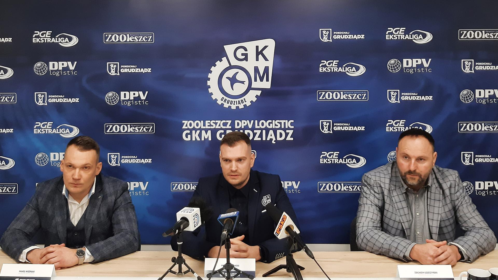 ZOOLeszcz i DPV Logistic nowymi sponsorami tytularnymi GKM-u Grudziądz