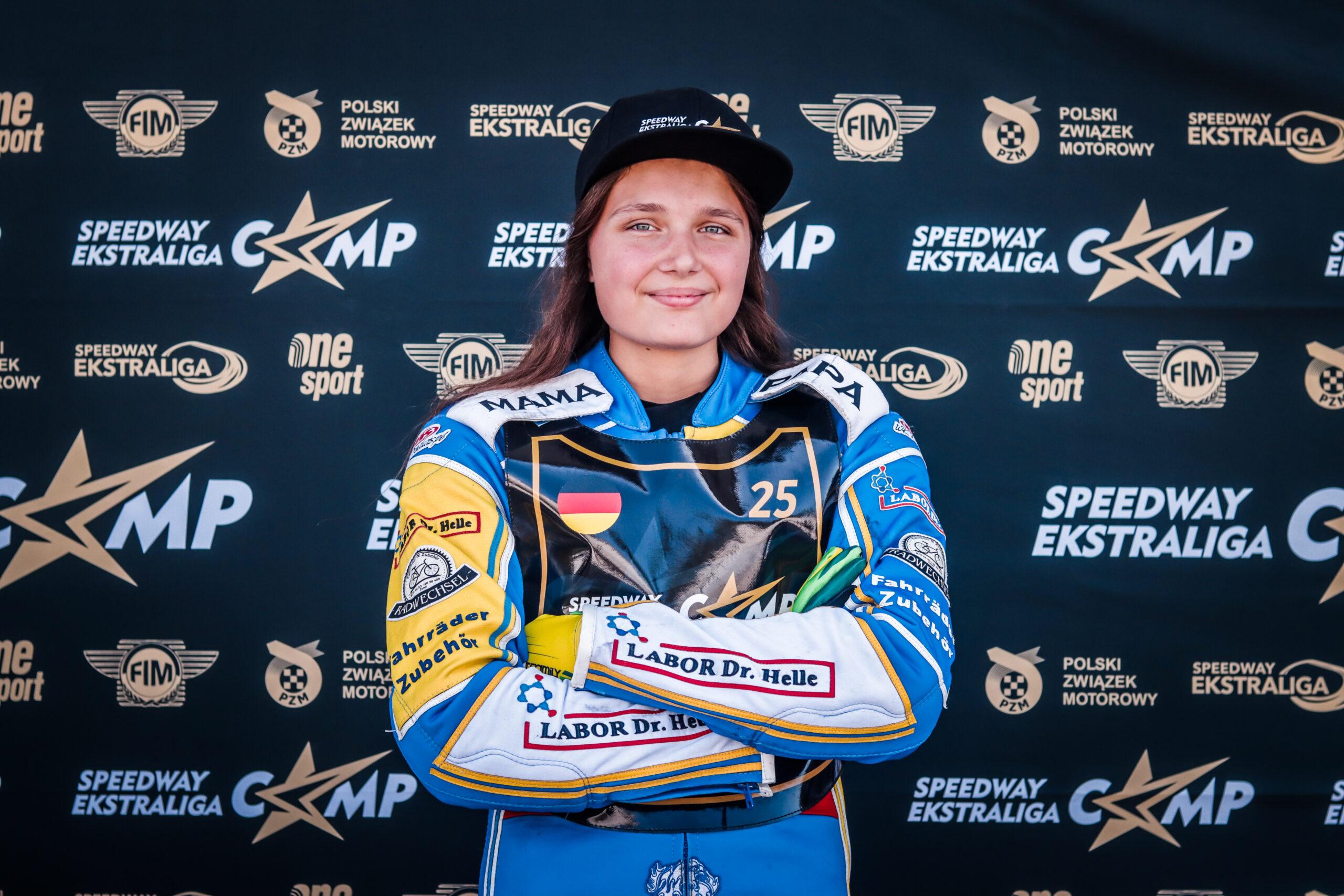 Ann-Kathrin Gerdes największy progres na Speedway Ekstraliga Camp